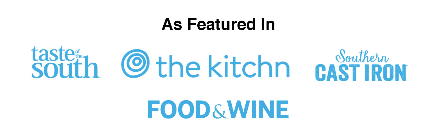 Crisbee as featured in Taste of the South, the kitchn, Southern Cast Iron, Food & Wine