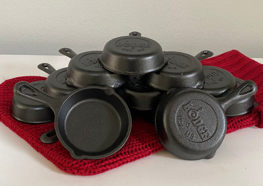 Black Friday Special - Lodge Cast Iron Mini Skillet (12-Pack)