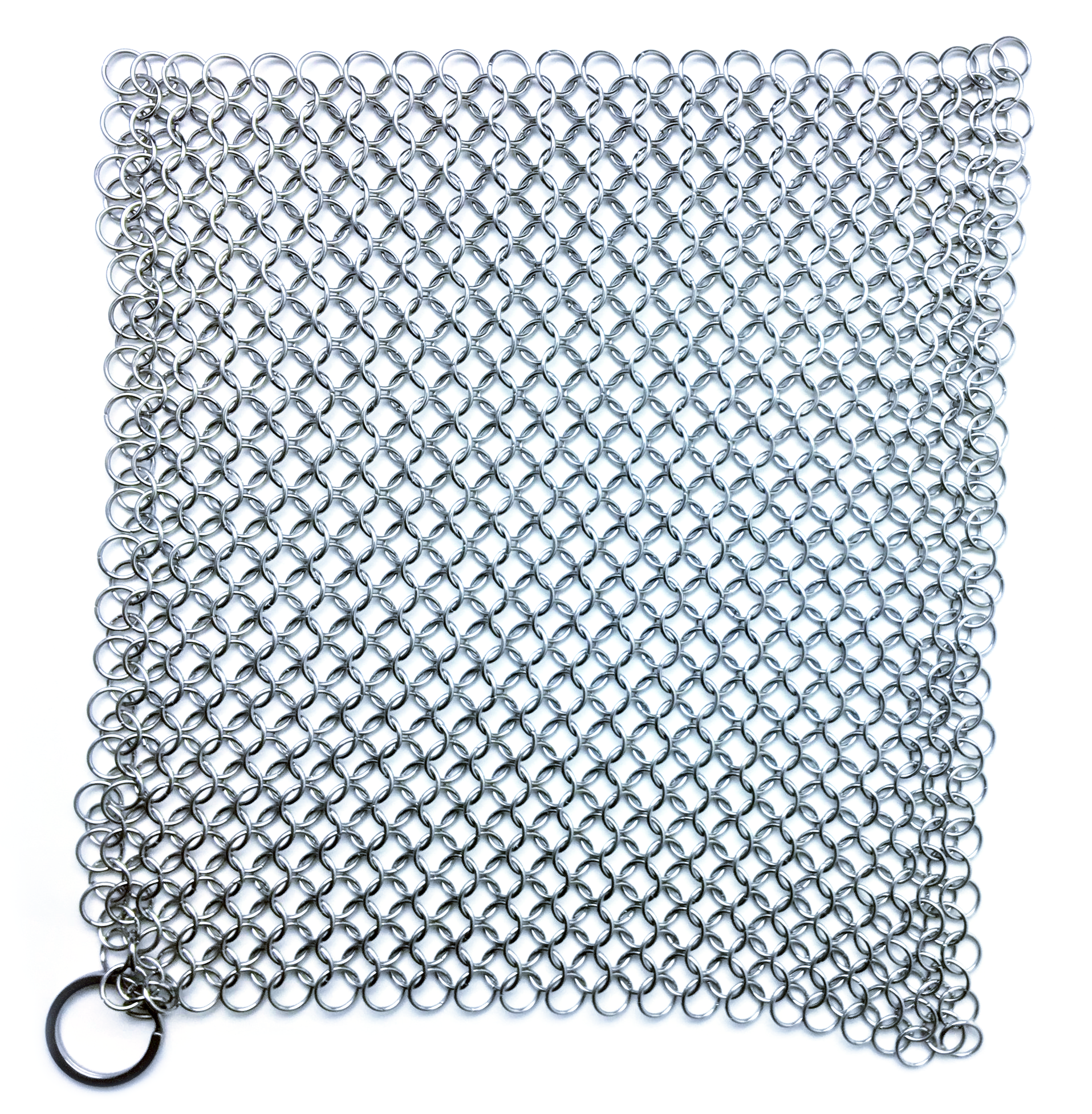 Chain mail for cast iron from Crisbee on white background
