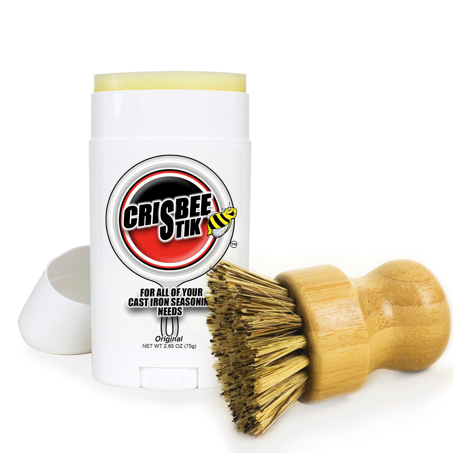 Crisbee Stik® & Scrub Brush